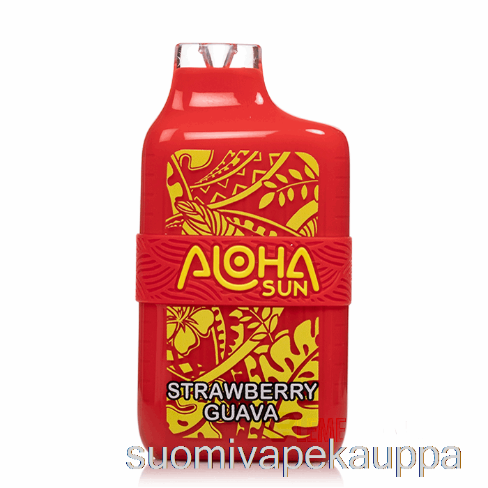 Vape Box Aloha Sun 7000 Kertakäyttöinen Mansikka Guava